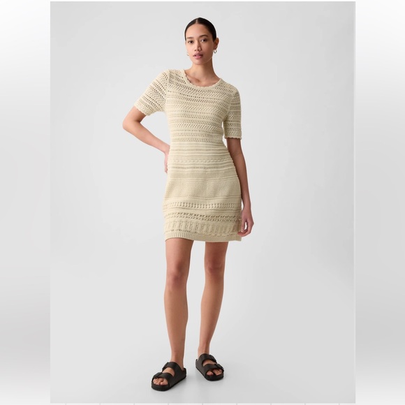 GAP Crochet Mini Dress - Picture 1 of 7